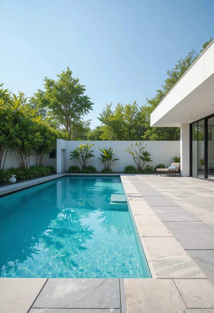 The Modern Rectangular Pool