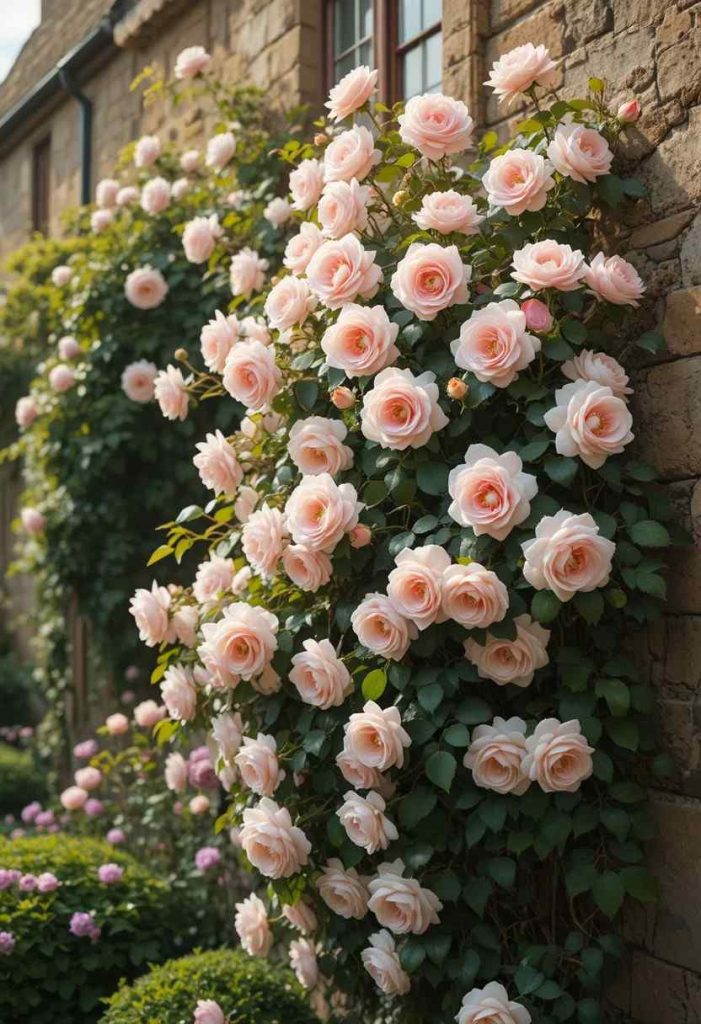 Plant Climbing Roses on Walls