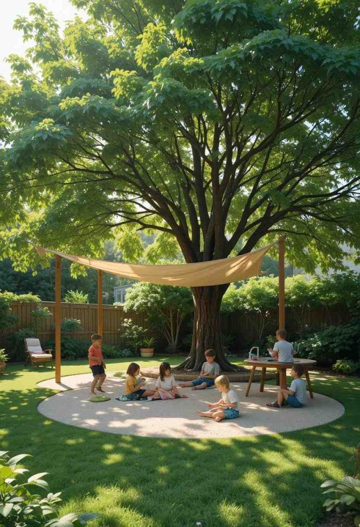 Create a Shady Play Corner