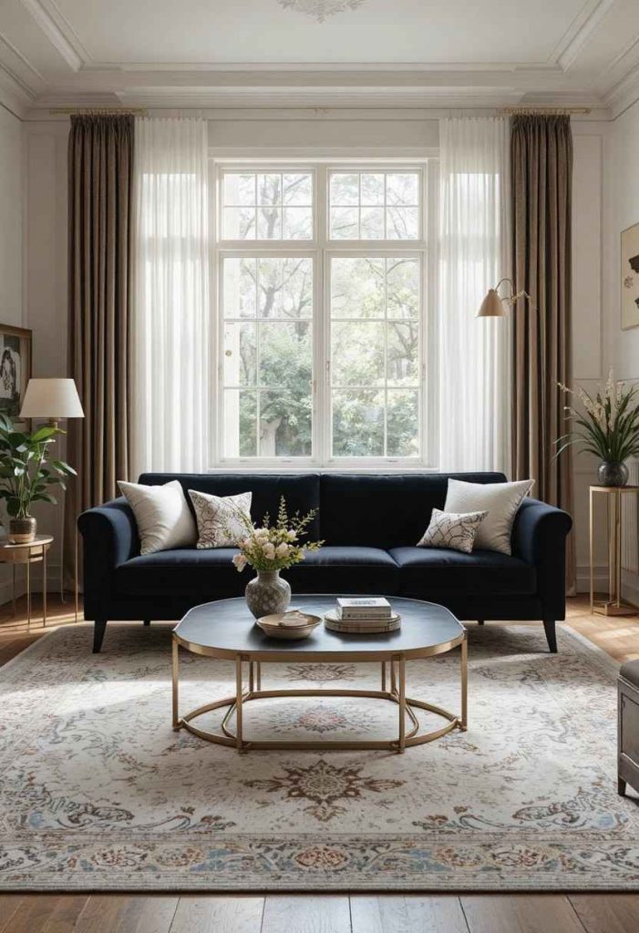Layer in a Light Rug