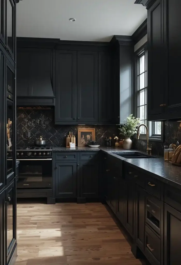 Go Bold With Dark Cabinets