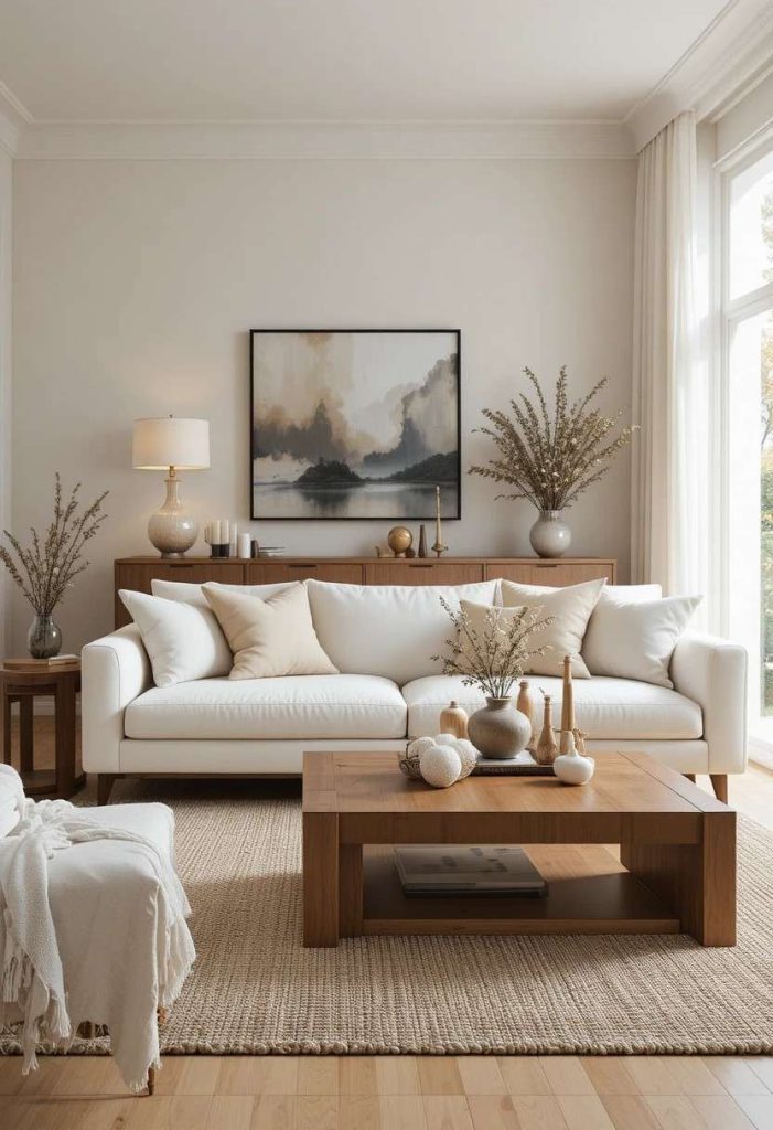 Pair With Warm Wood Tones