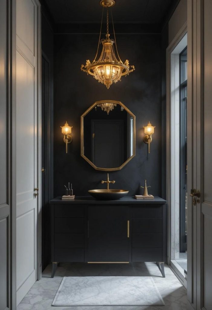 Add a Gold Pendant Light