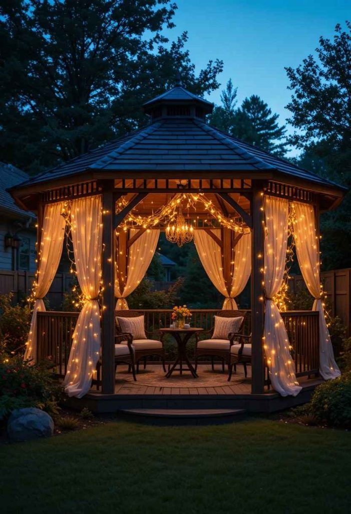 The String-Light Gazebo