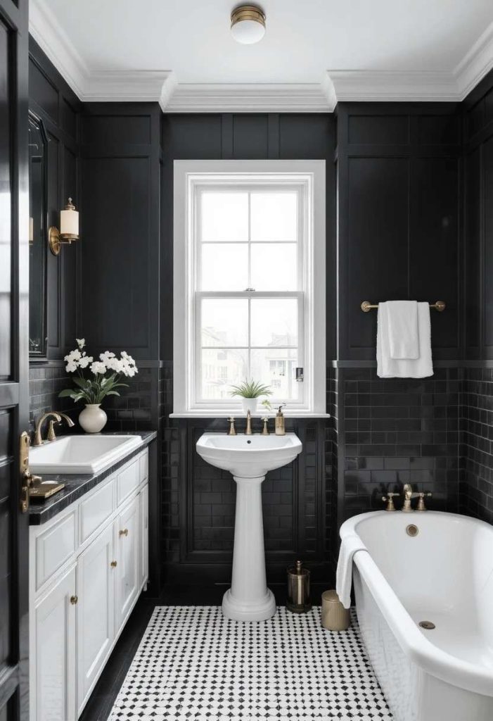 Use Black and White Together