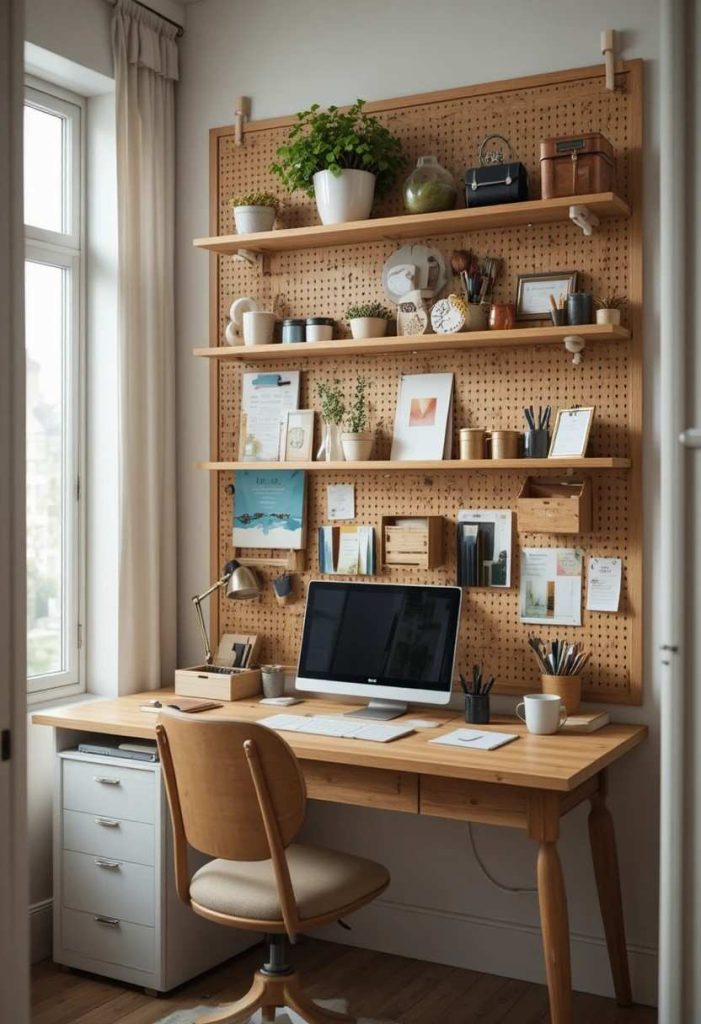 Use a Pretty Pegboard