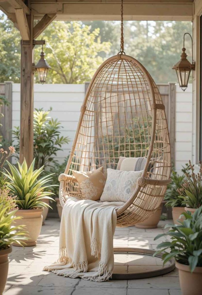 Hang a Cozy Hammock or Swing