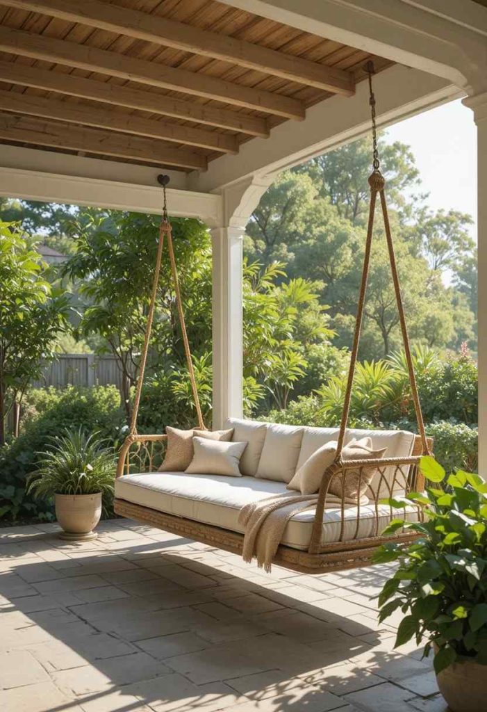 A Hanging Daybed or Swing