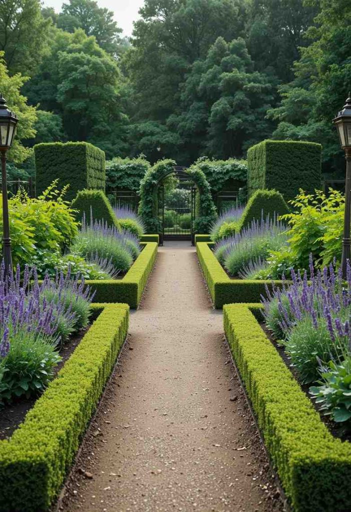 Edge Beds With Low Hedges
