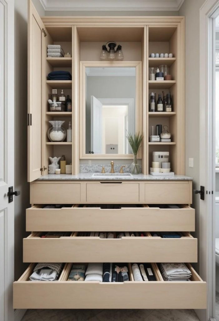 Add Drawers for Easy Organizing