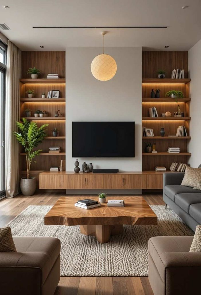 Add Warm Wood Accents