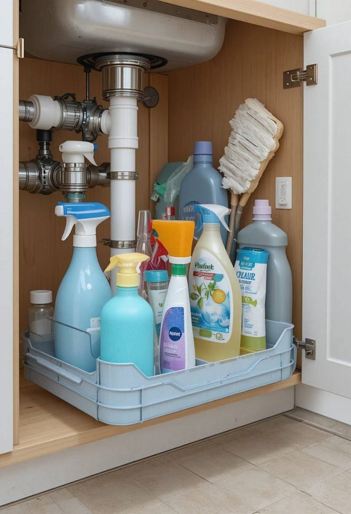 Under Sink Pull Out Organizers