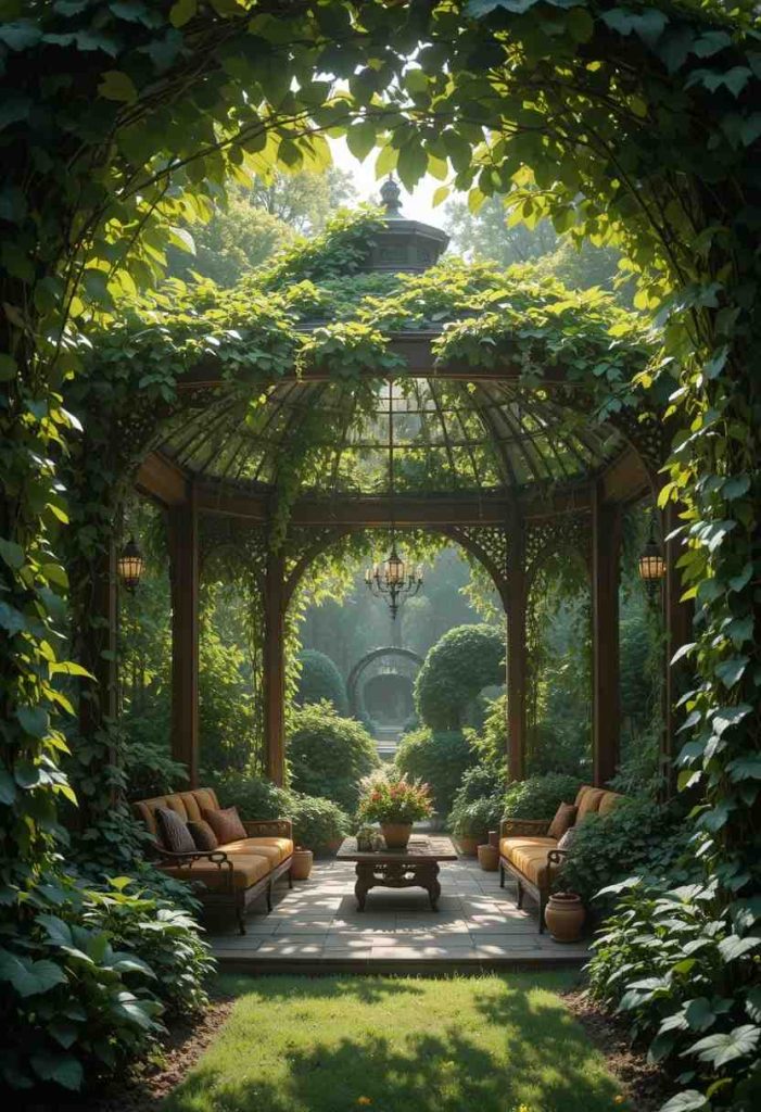 The Vine-Covered Gazebo