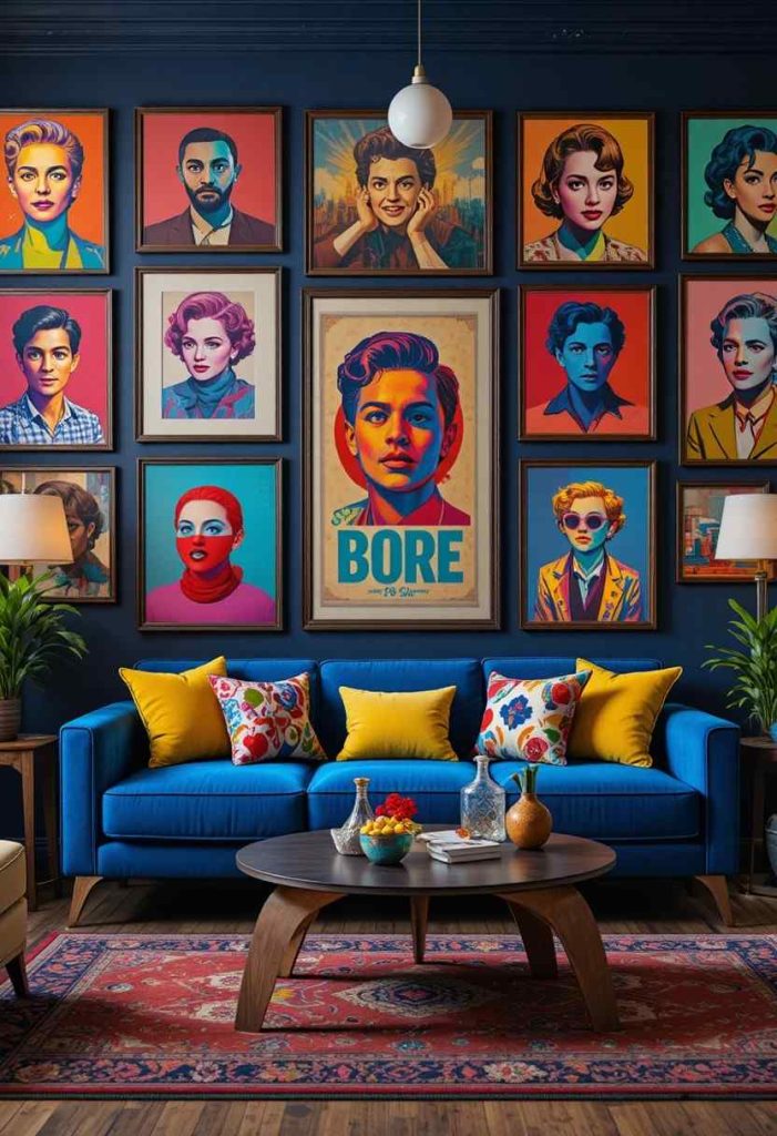 Bold and Colorful Statement