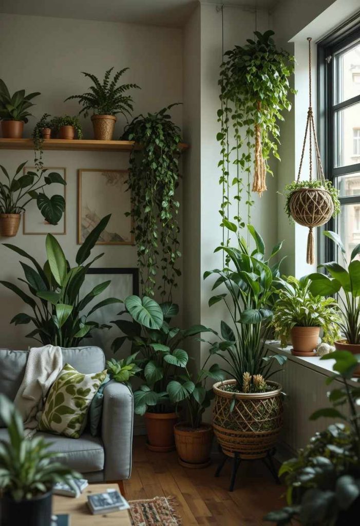 Plant-Forward Living: A Rental Apartment Transformed by Nature