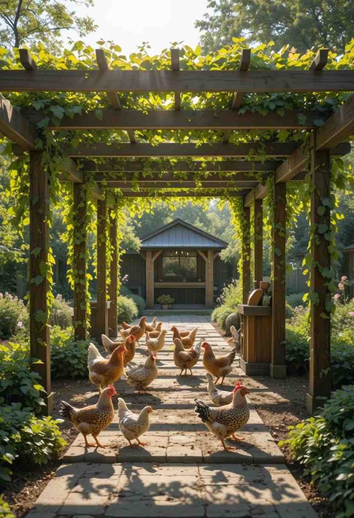 The Shady Pergola Run
