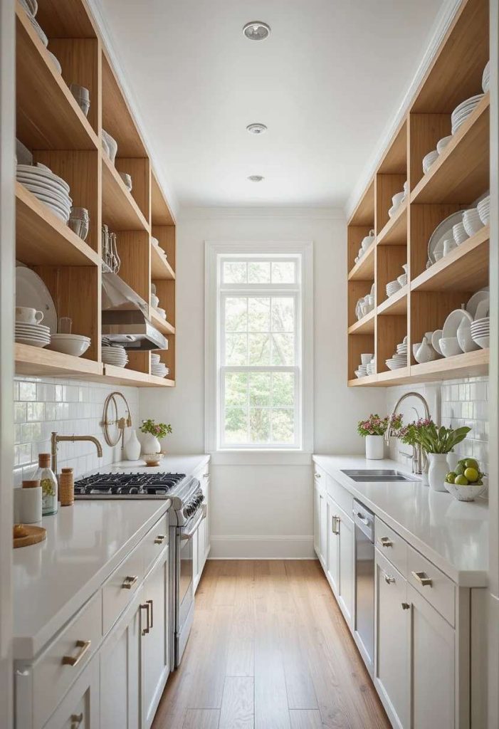 Use Open Shelving