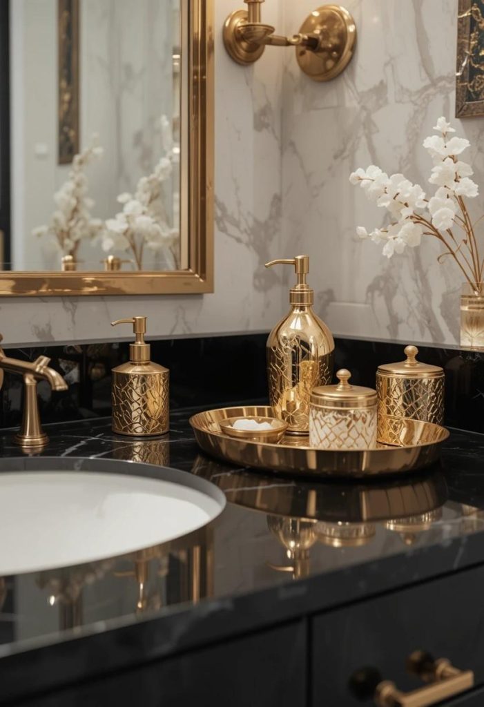 Display Gold Accessories