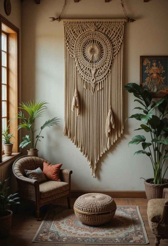 Hang Macrame Wall Art