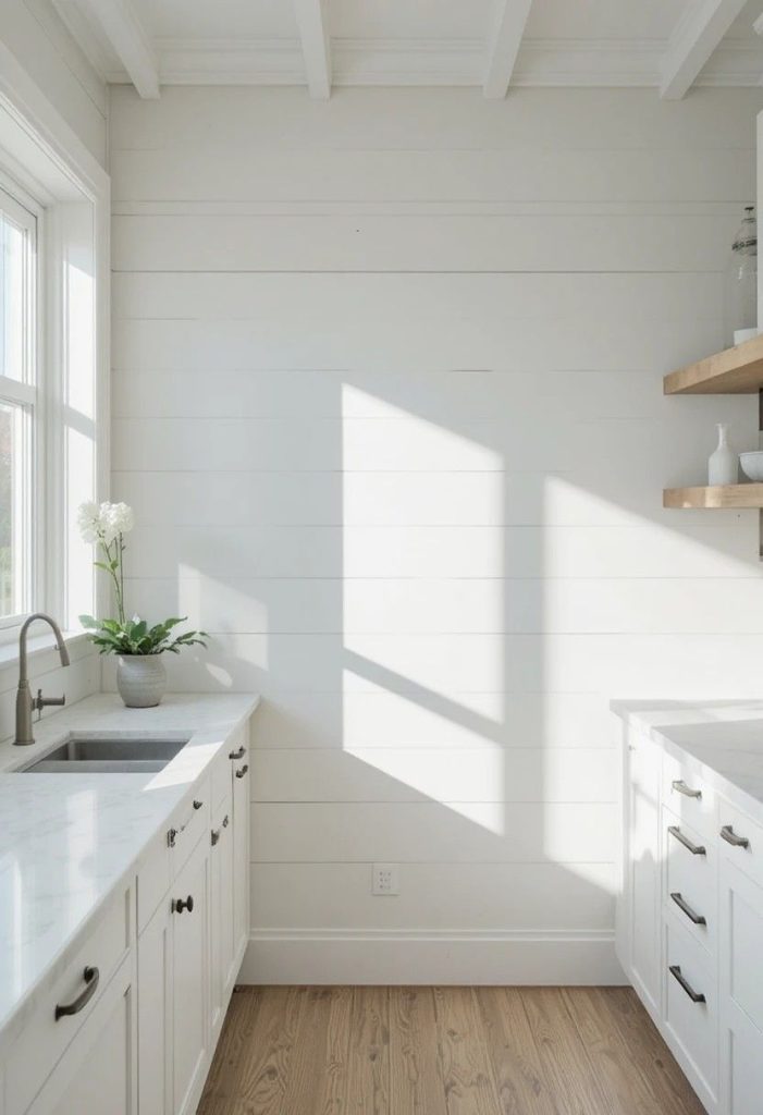 Shiplap Walls for Texture
