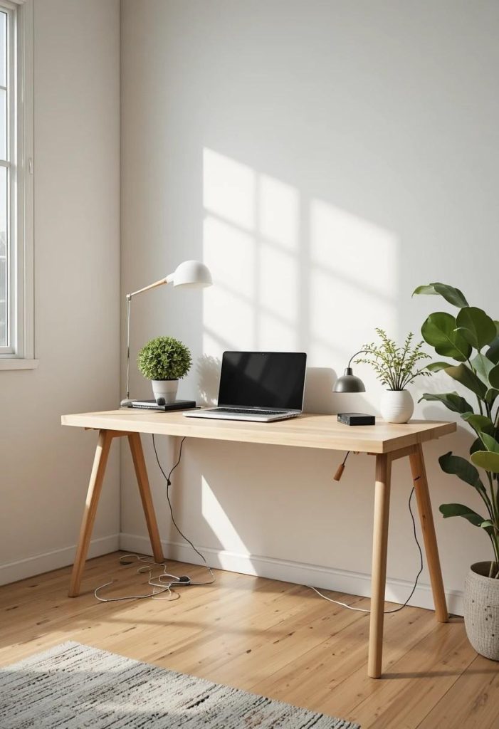 Keep Cords Hidden and Tidy