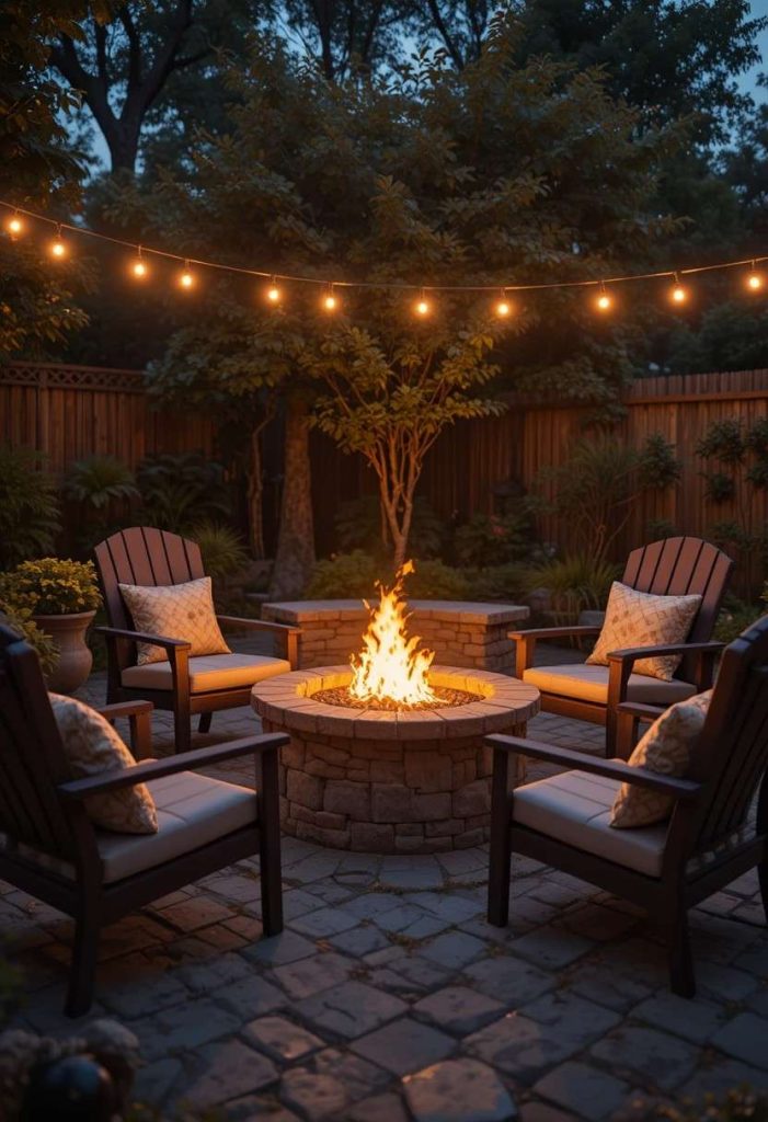 Create a DIY Fire Pit Corner