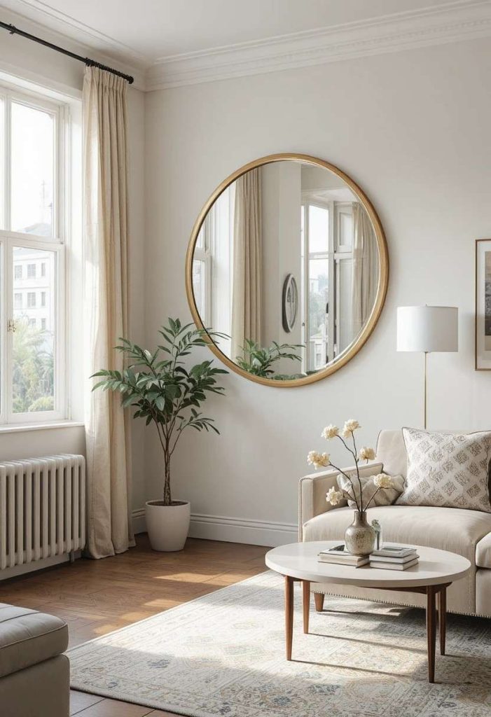 Mirror Magic in a Small Apartment: Light, Space, and Character for Under $30