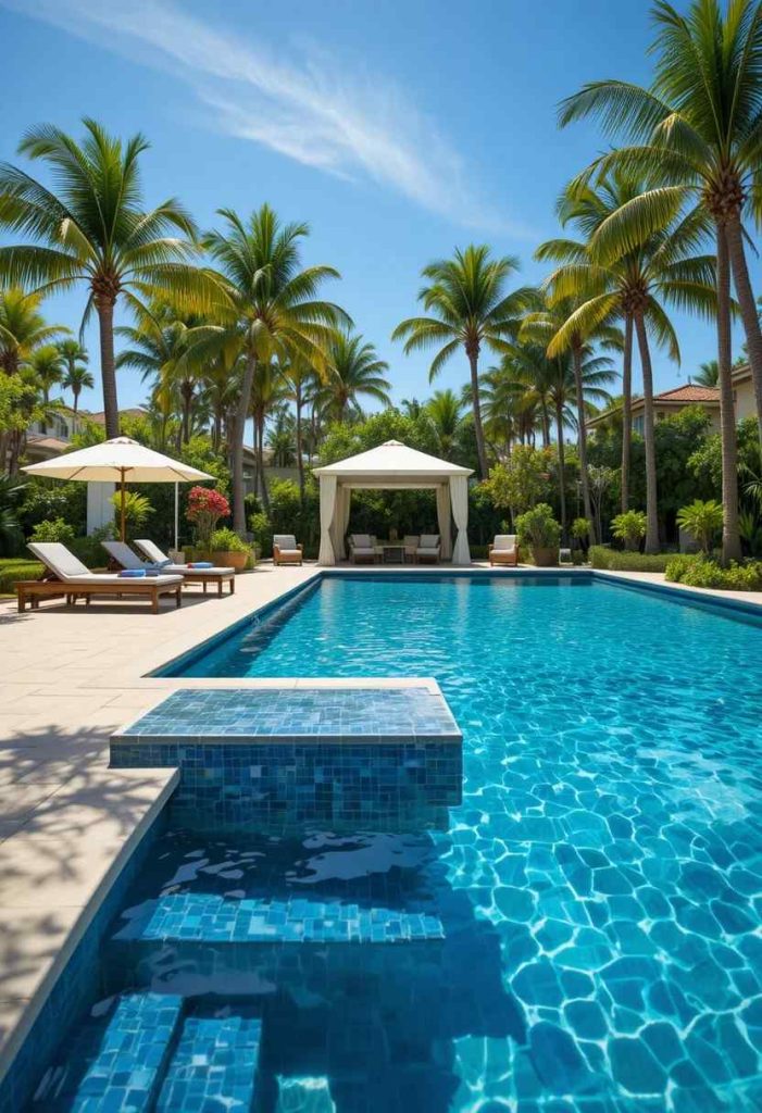 The Luxurious Resort Pool