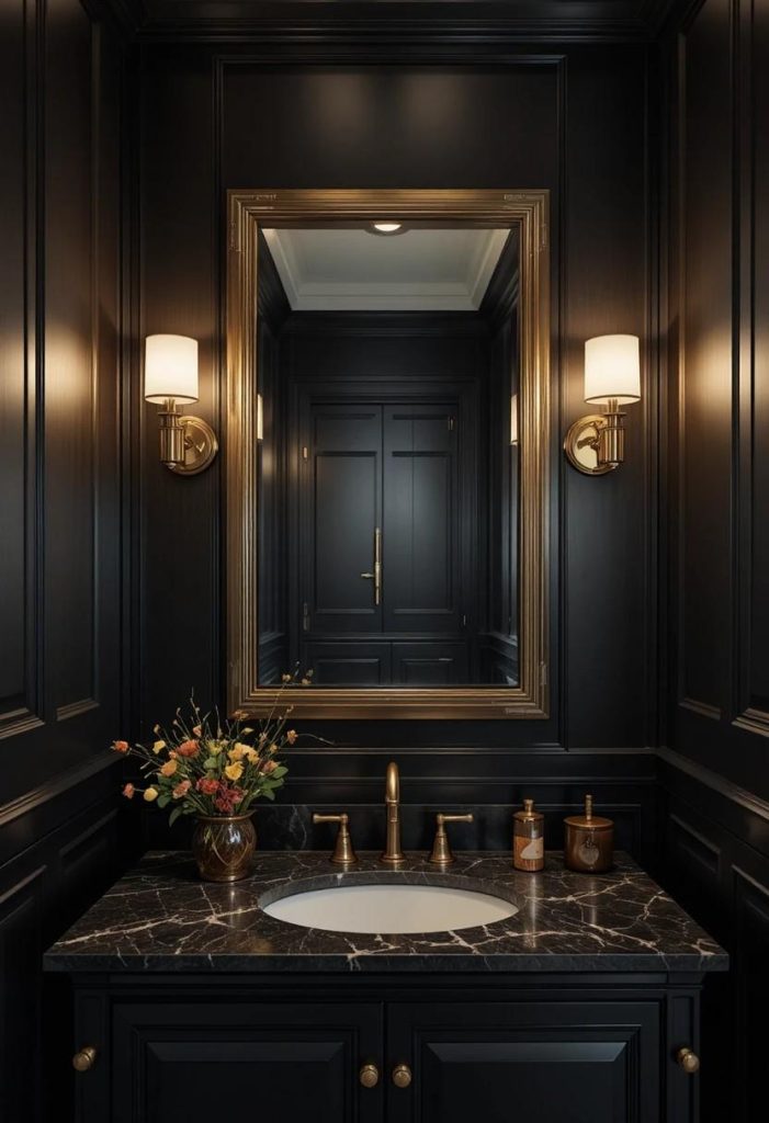 Add a Gold Vanity Light
