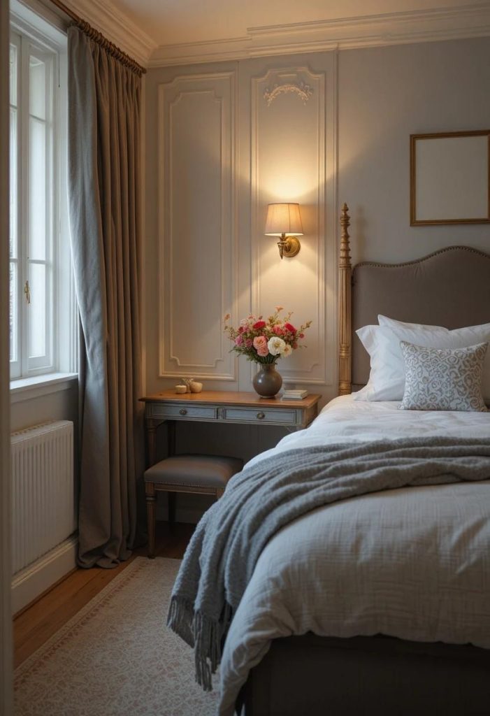 Use Wall Sconces to Save Space