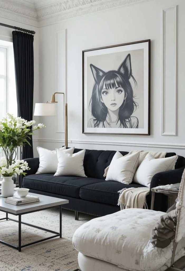 Create Contrast With White