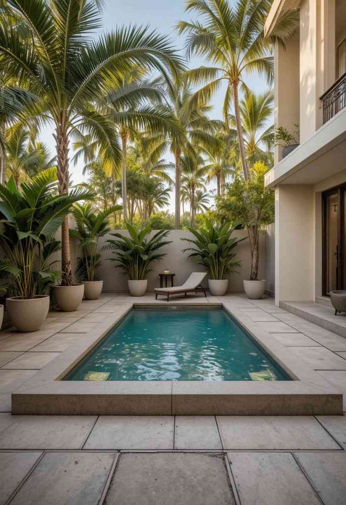 Tuck in a Small Plunge Pool