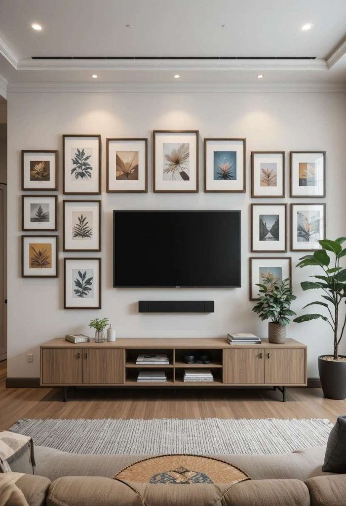 Around the Television Wall