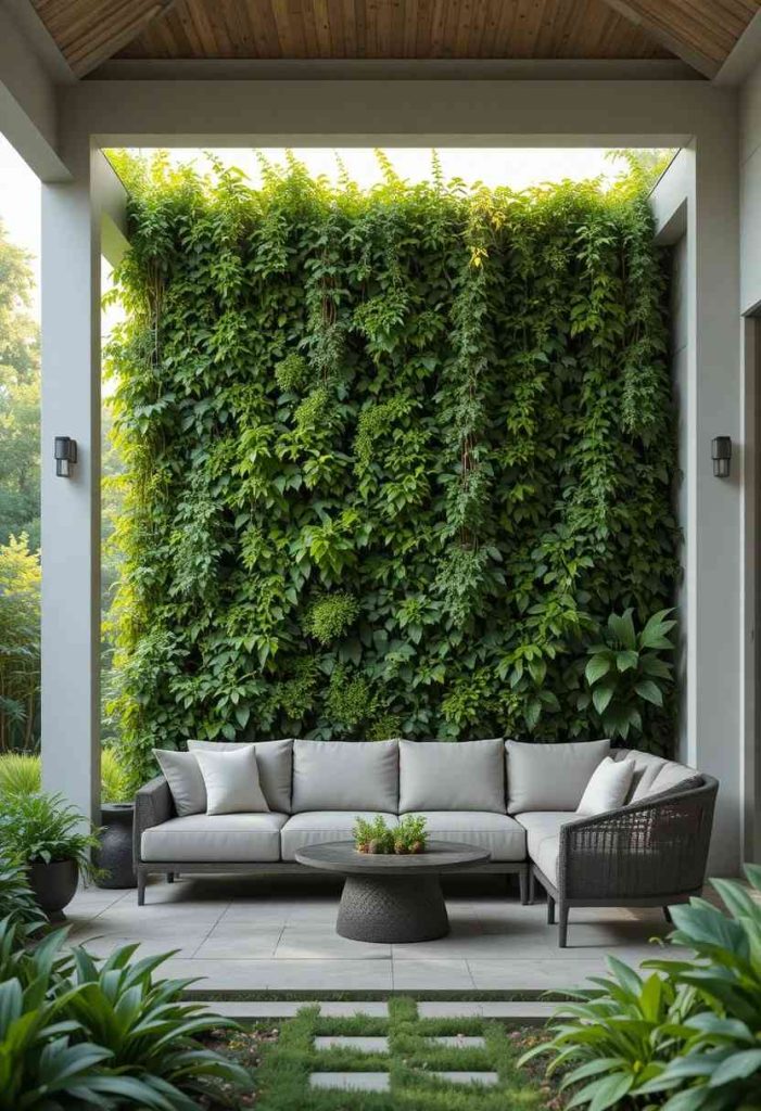 A Vertical Garden Wall