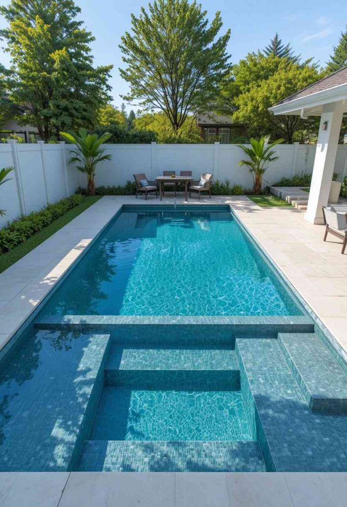 The Geometric L-Shaped Pool