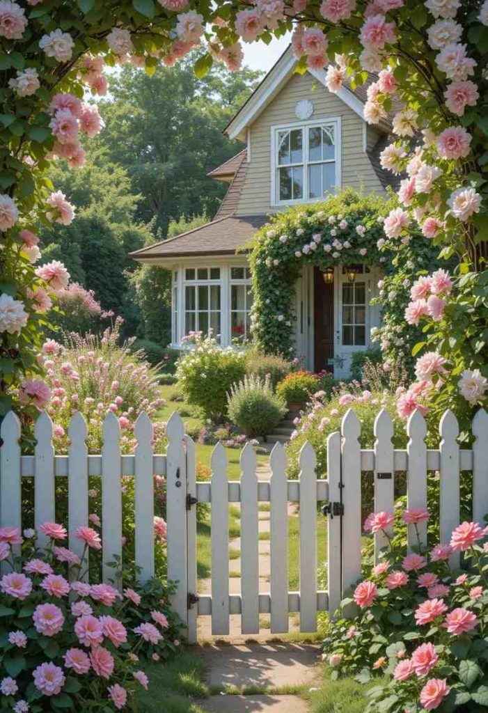 Use a Picket Fence Border
