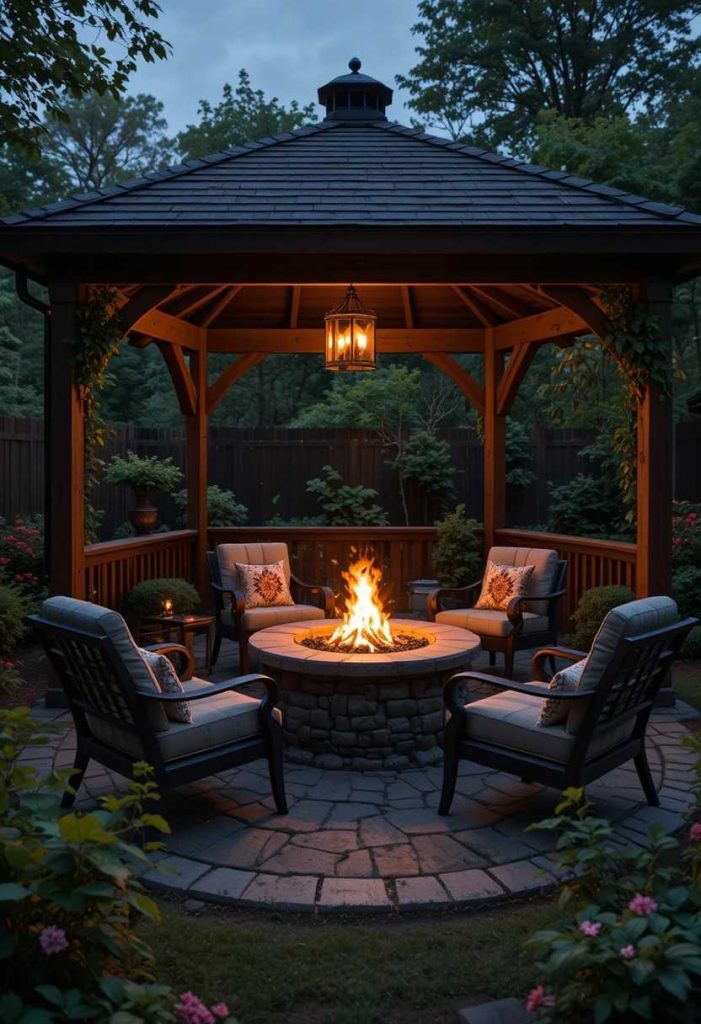 The Fire Pit Gazebo