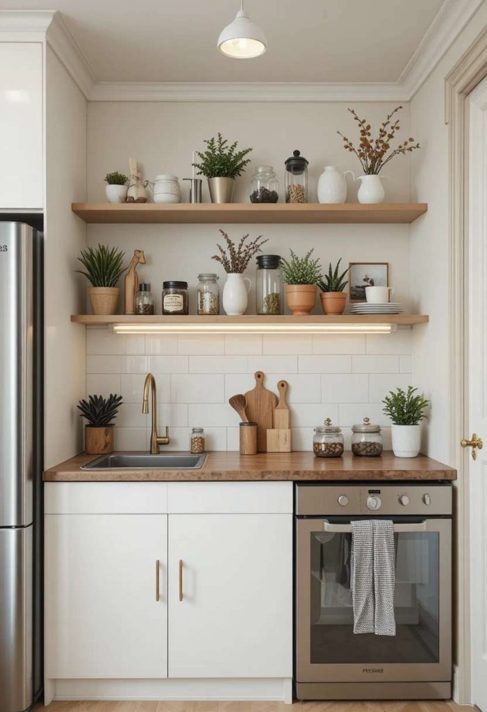 Add Open Shelving