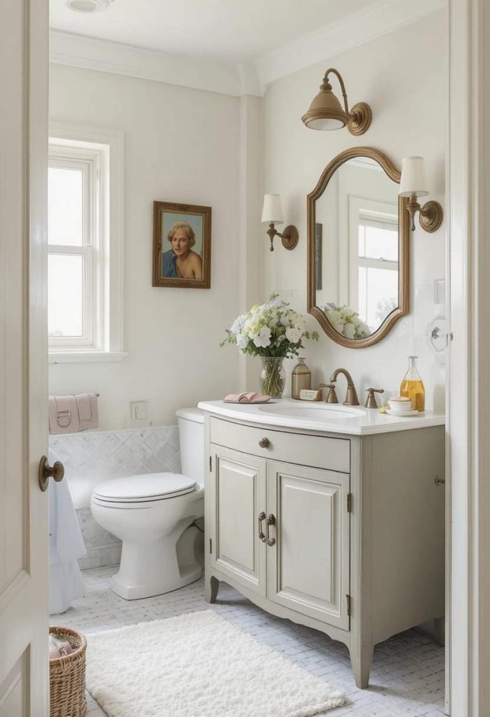 Add a Vintage-Style Vanity