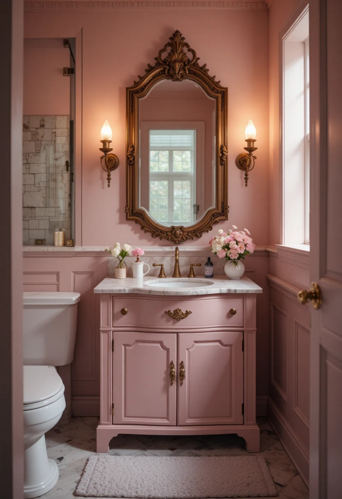 Add a Pink Vanity