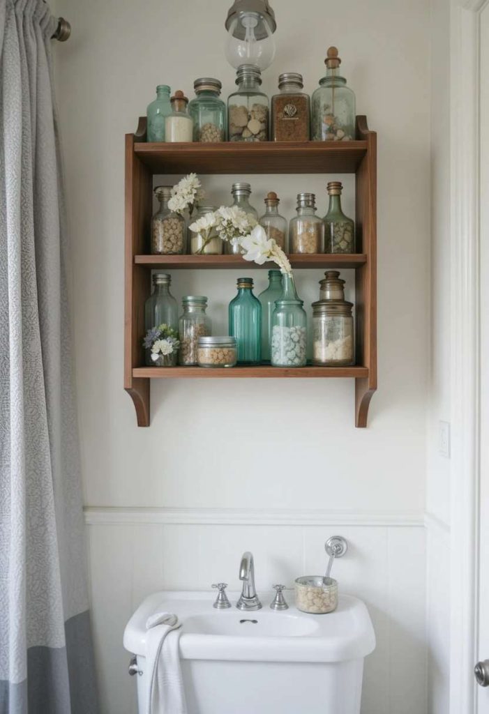 Display Pretty Bottles on a Shelf