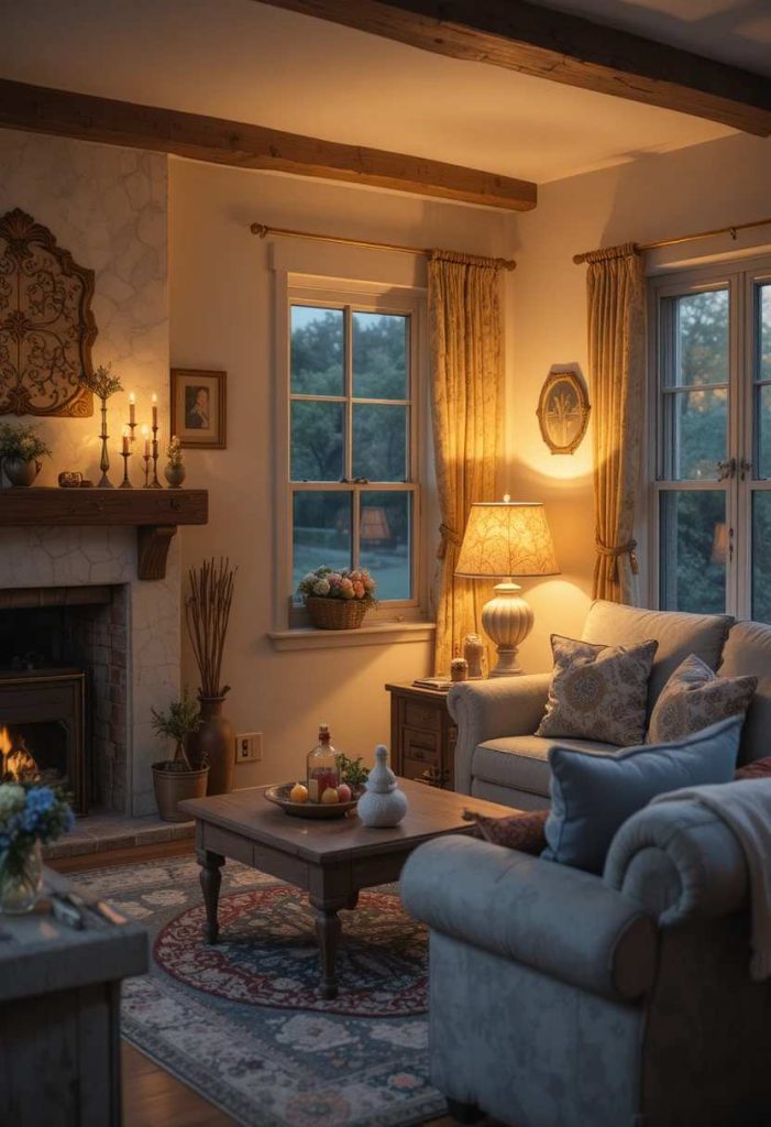Add Soft, Warm Lighting