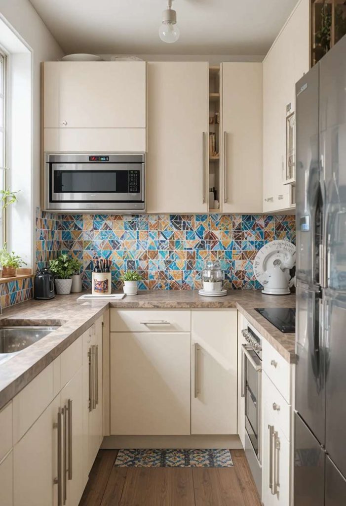 Add Peel-and-Stick Backsplash