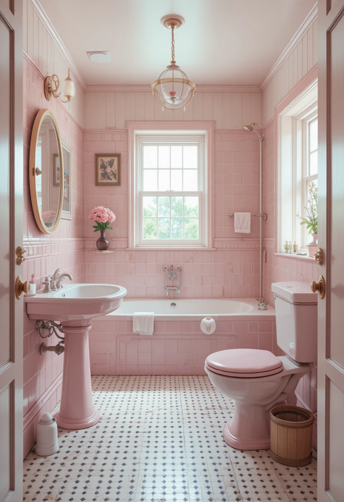 Try a Retro Pink Look