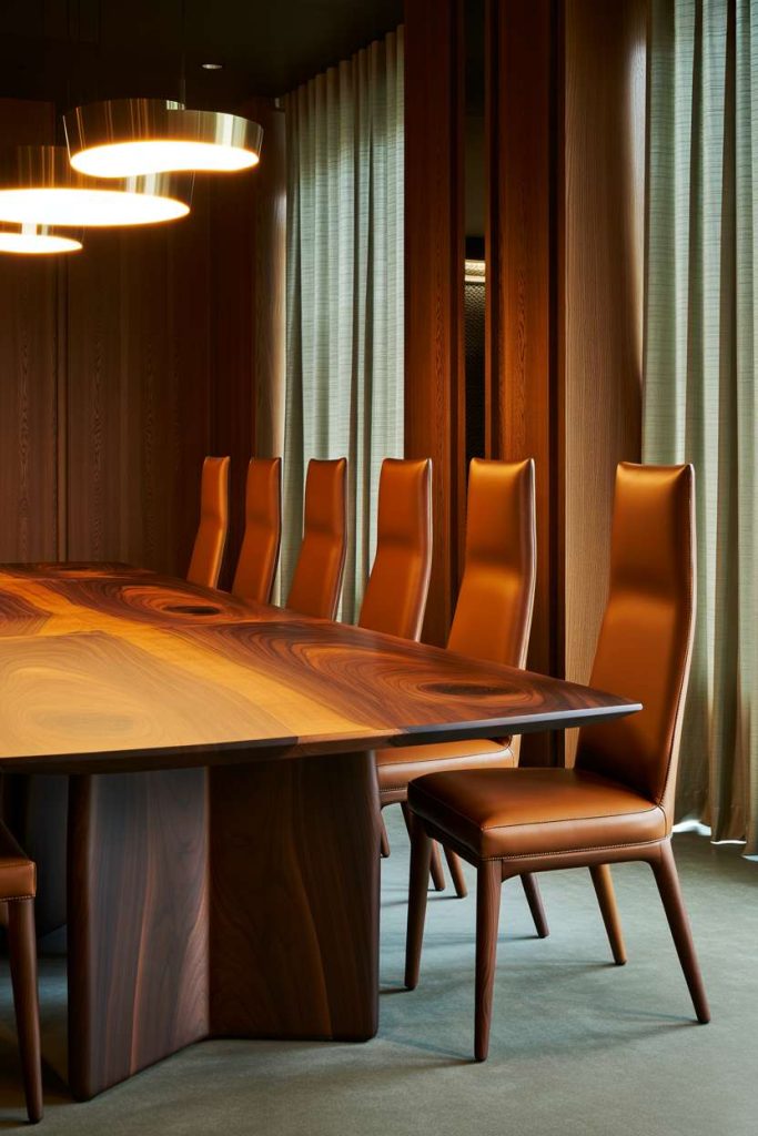 Use Rich Wood Tones