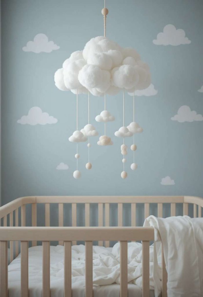 Add a Mobile Above the Crib