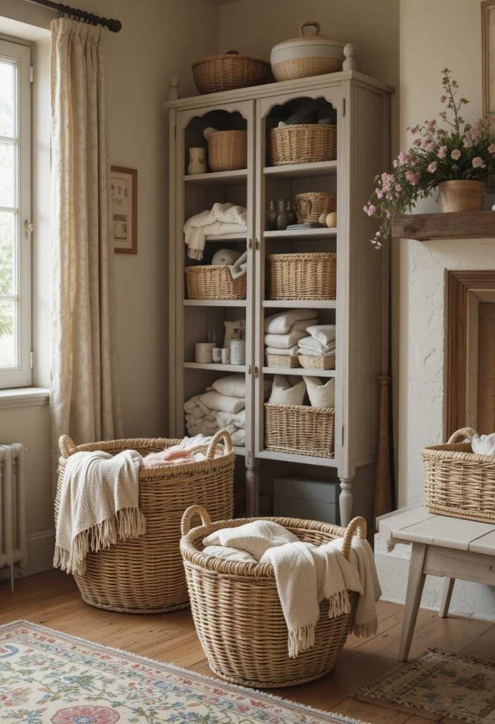 Add Woven Baskets