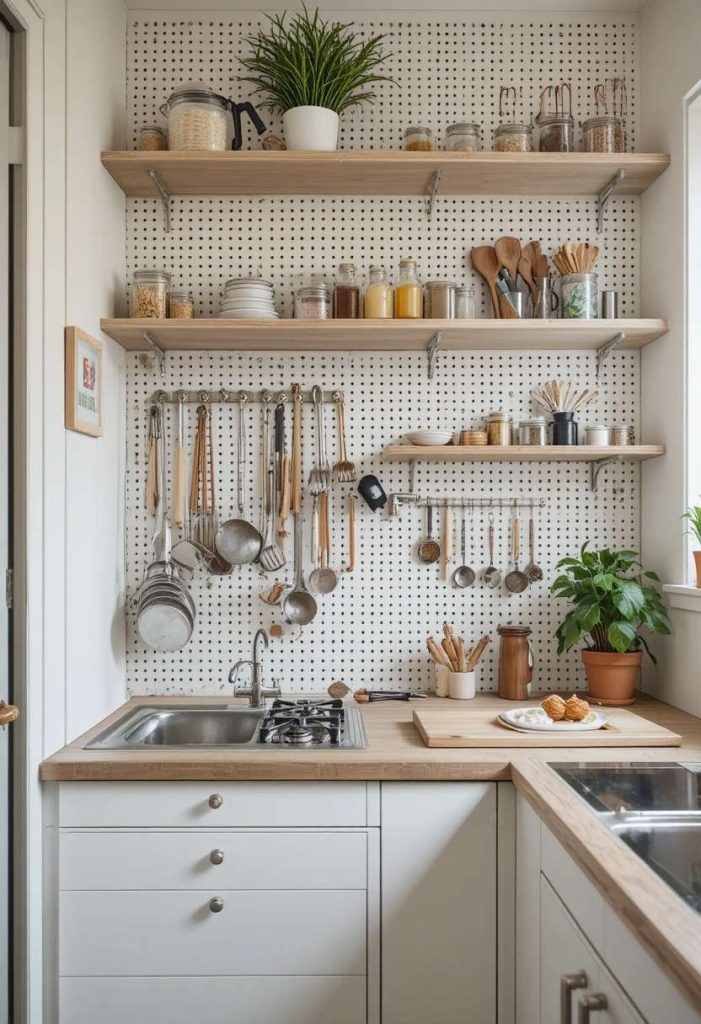 Hang a Pegboard