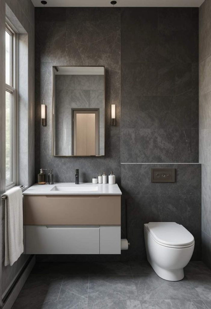 Try a Two-Tone Vanity