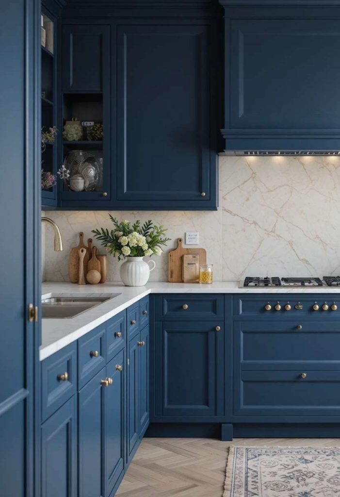 Choose a Matte Navy Finish